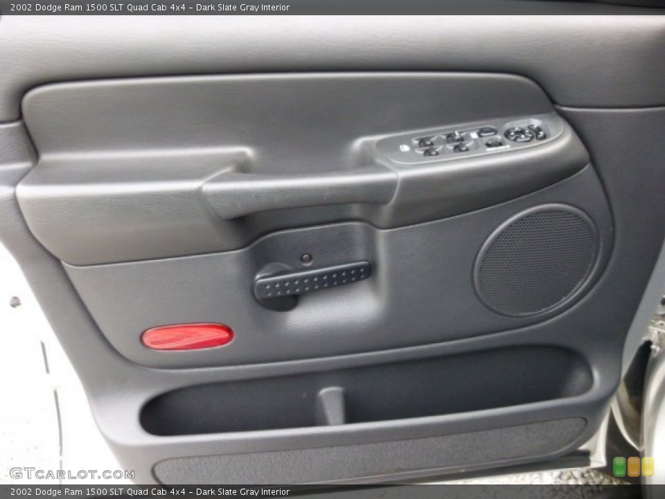 Dark Slate Gray Interior Door Panel for the 2002 Dodge Ram 1500 SLT Quad Cab 4x4 #73786853