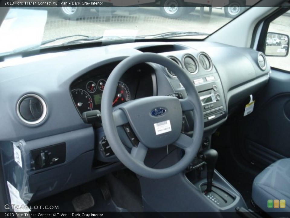 Dark Gray Interior Dashboard for the 2013 Ford Transit Connect XLT Van #73786883