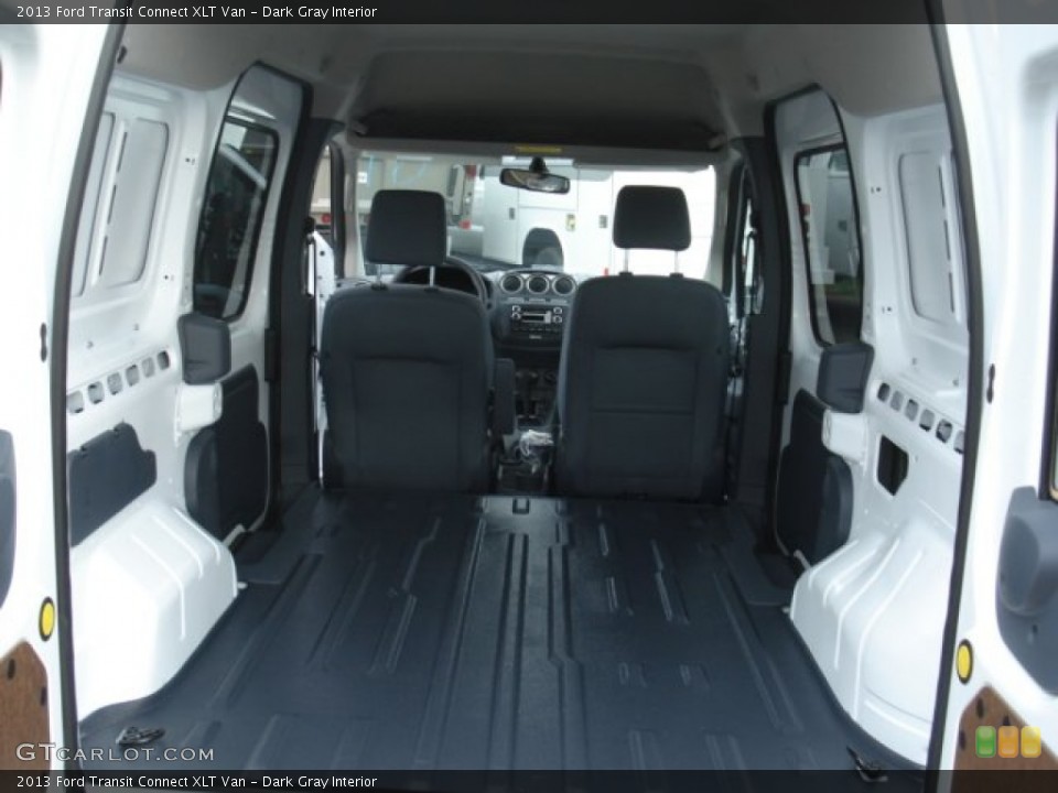Dark Gray Interior Trunk for the 2013 Ford Transit Connect XLT Van #73786949