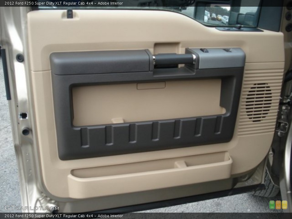 Adobe Interior Door Panel for the 2012 Ford F250 Super Duty XLT Regular Cab 4x4 #73787612