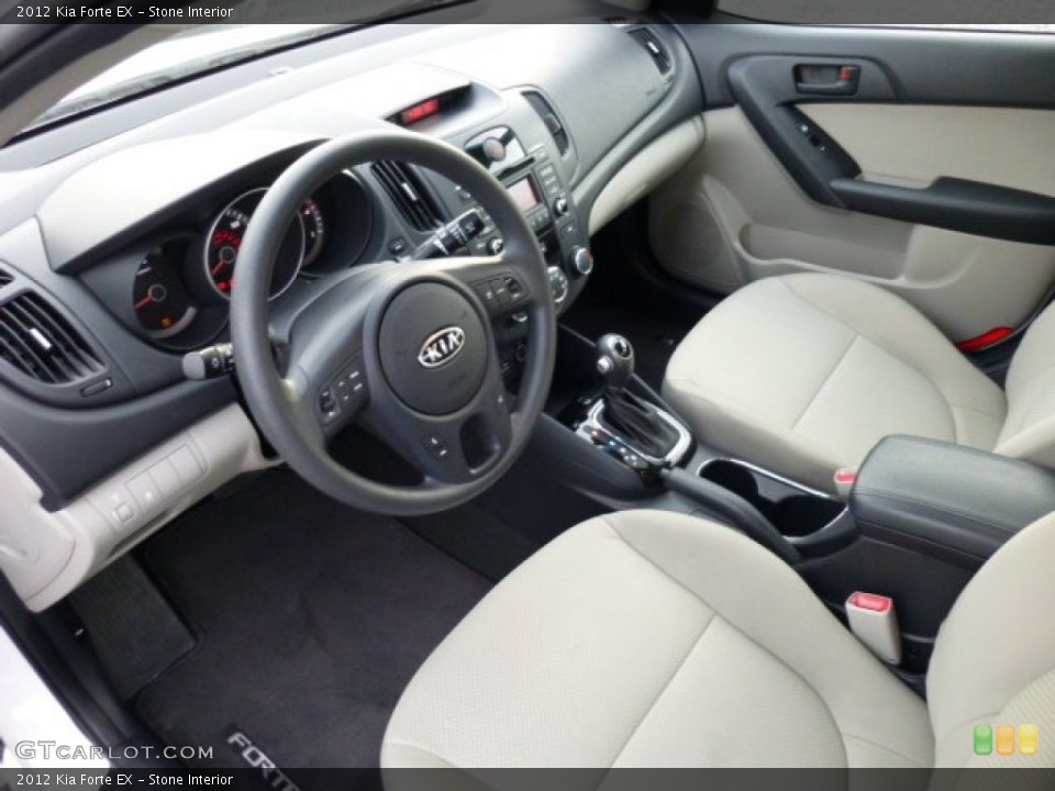 Stone Interior Prime Interior for the 2012 Kia Forte EX #73787636