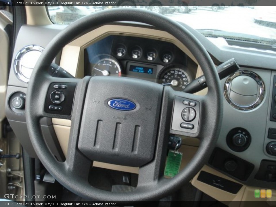 Adobe Interior Steering Wheel for the 2012 Ford F250 Super Duty XLT Regular Cab 4x4 #73787690