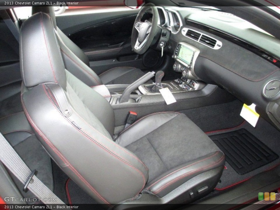 Black Interior Photo for the 2013 Chevrolet Camaro ZL1 #73792238