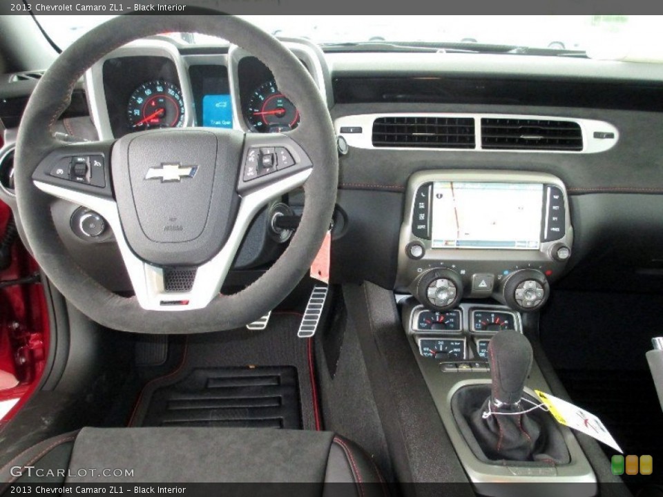 Black Interior Dashboard for the 2013 Chevrolet Camaro ZL1 #73792367