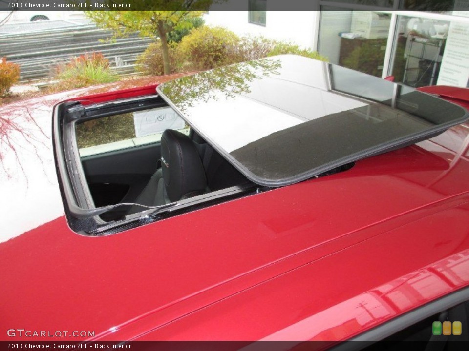 Black Interior Sunroof for the 2013 Chevrolet Camaro ZL1 #73792853