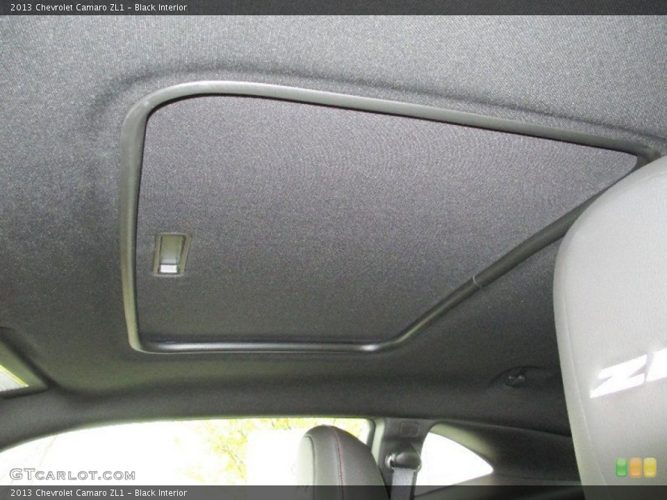Black Interior Sunroof for the 2013 Chevrolet Camaro ZL1 #73792877