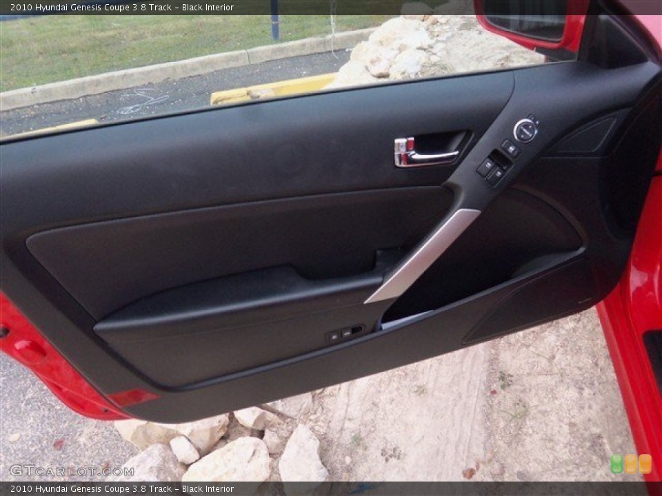 Black Interior Door Panel for the 2010 Hyundai Genesis Coupe 3.8 Track #73793486