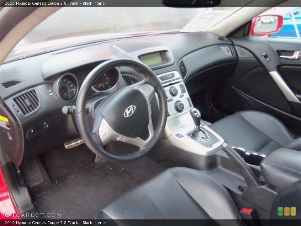 Black Interior Prime Interior for the 2010 Hyundai Genesis Coupe 3.8 Track #73793528
