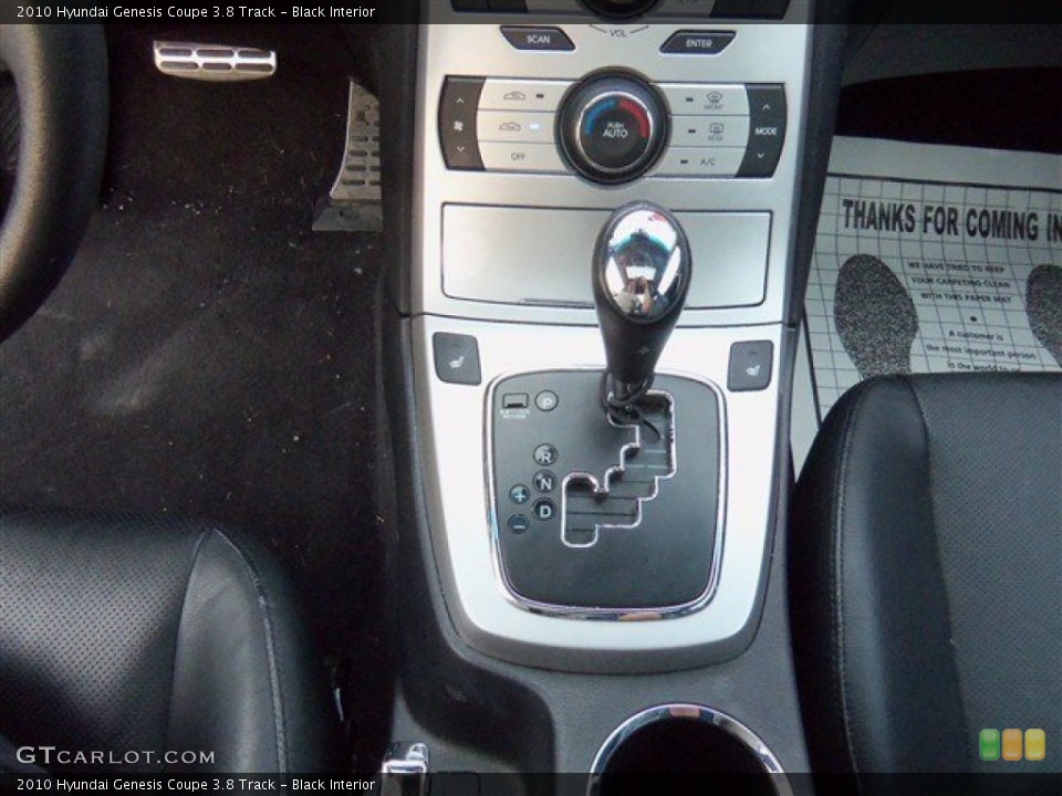 Black Interior Transmission for the 2010 Hyundai Genesis Coupe 3.8 Track #73793585