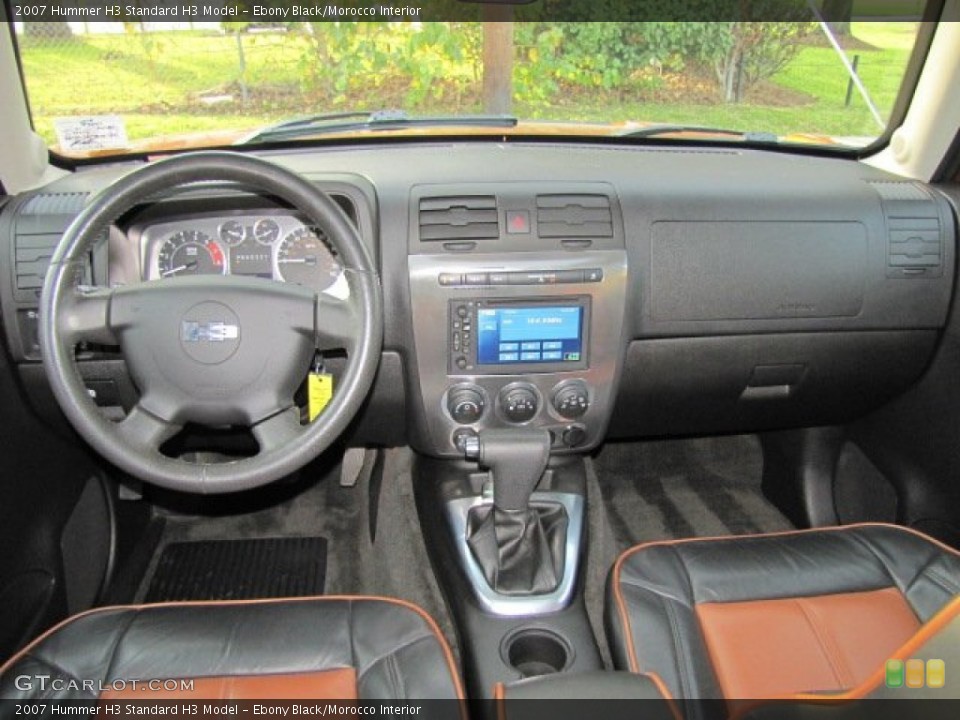 Ebony Black/Morocco Interior Dashboard for the 2007 Hummer H3  #73793654