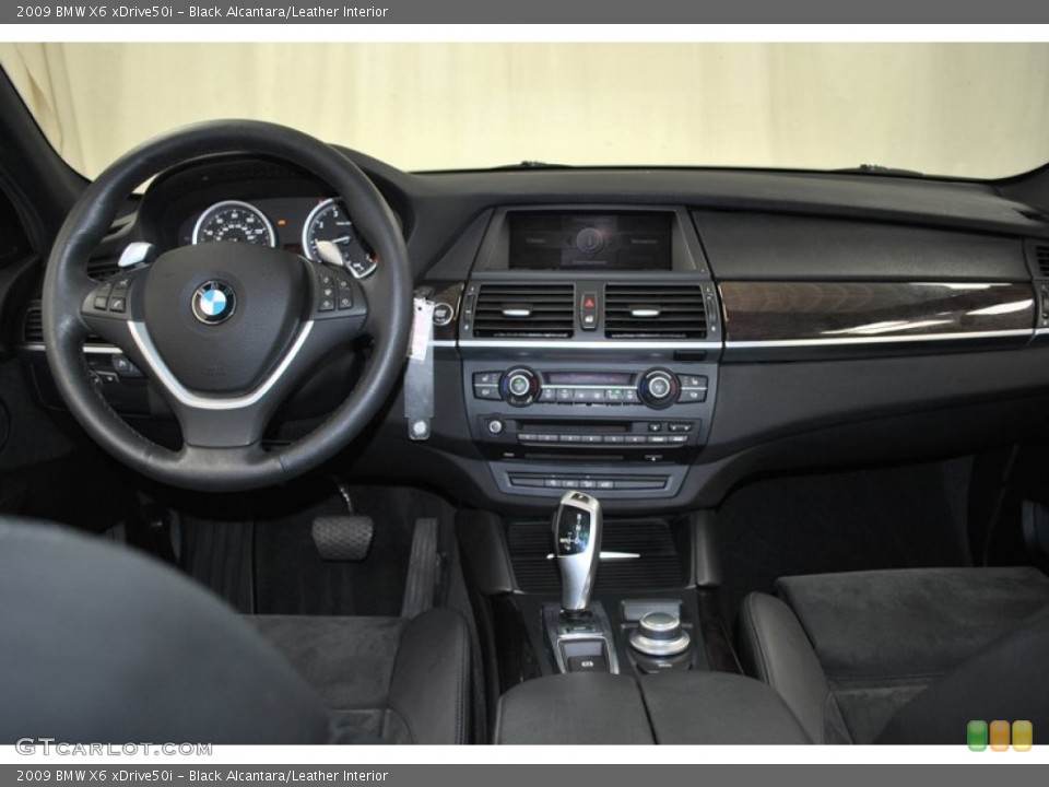 Black Alcantara/Leather Interior Dashboard for the 2009 BMW X6 xDrive50i #73795901