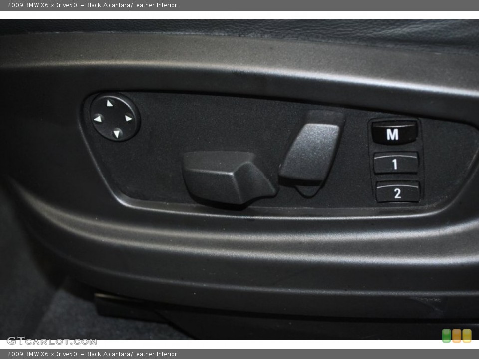 Black Alcantara/Leather Interior Controls for the 2009 BMW X6 xDrive50i #73796117