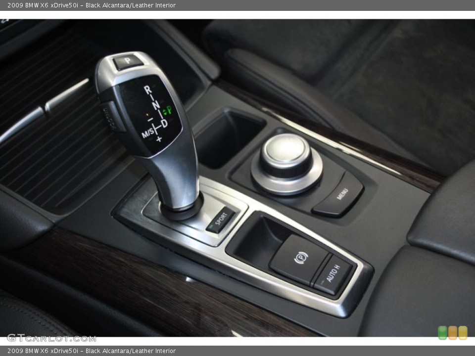 Black Alcantara/Leather Interior Transmission for the 2009 BMW X6 xDrive50i #73796216