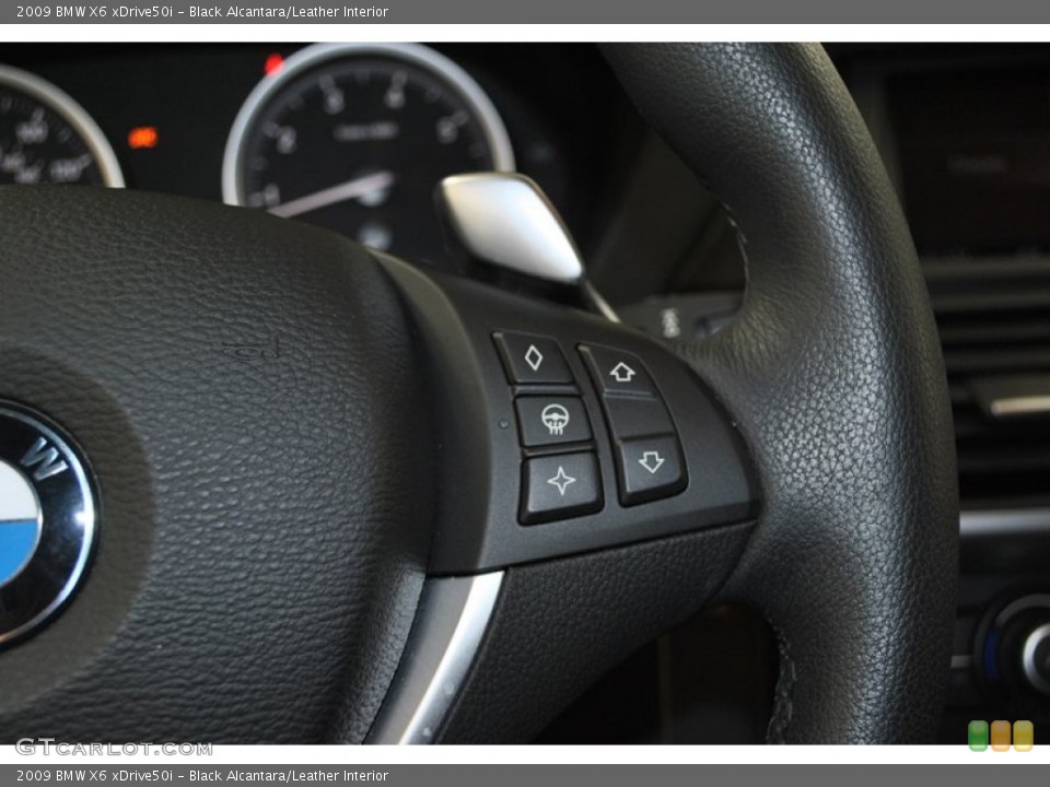 Black Alcantara/Leather Interior Controls for the 2009 BMW X6 xDrive50i #73796270