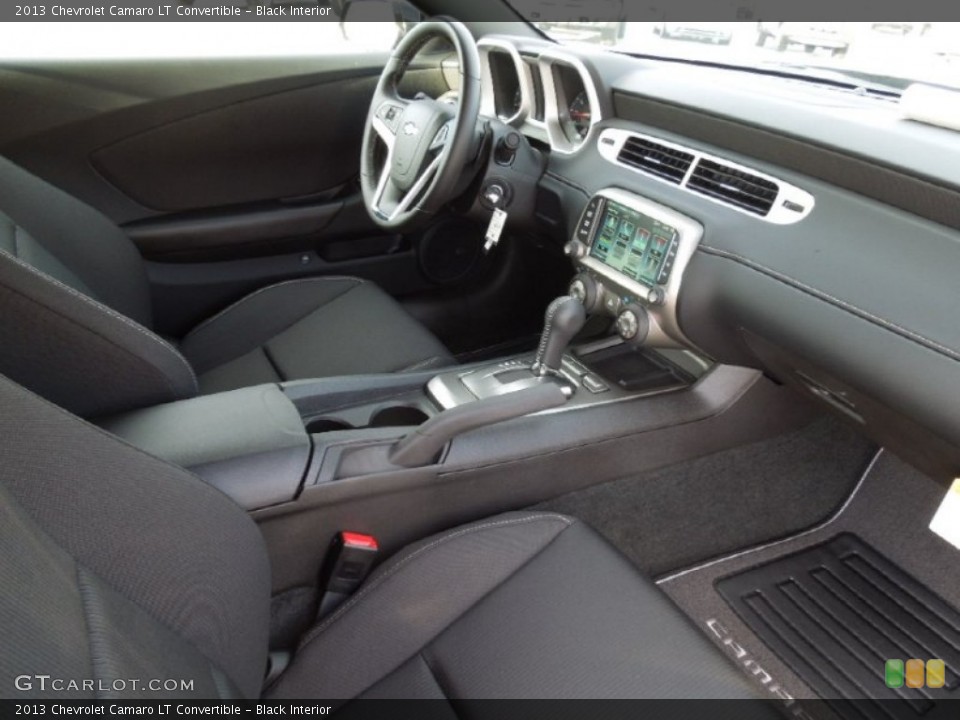 Black Interior Photo for the 2013 Chevrolet Camaro LT Convertible #73802102