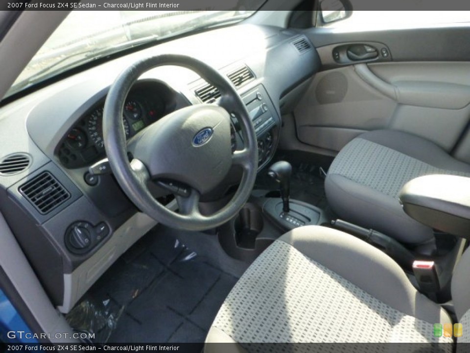 Charcoal/Light Flint Interior Prime Interior for the 2007 Ford Focus ZX4 SE Sedan #73804163