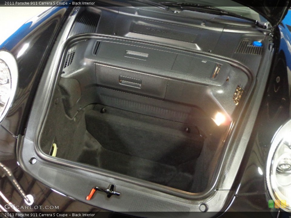 Black Interior Trunk for the 2011 Porsche 911 Carrera S Coupe #73804505
