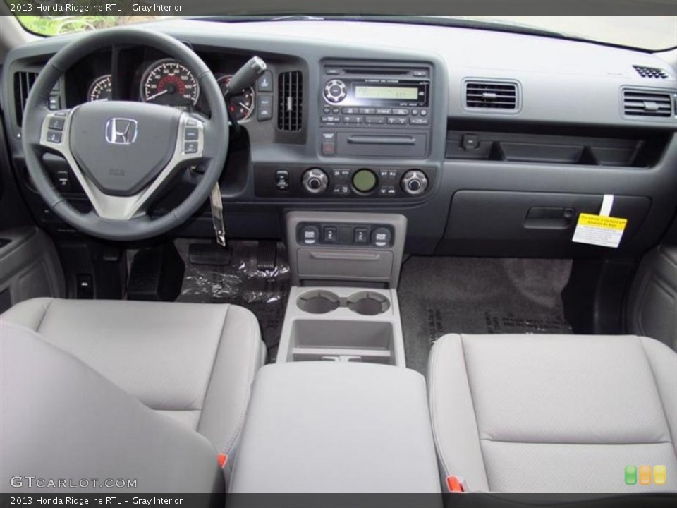 Gray Interior Dashboard for the 2013 Honda Ridgeline RTL #73809236