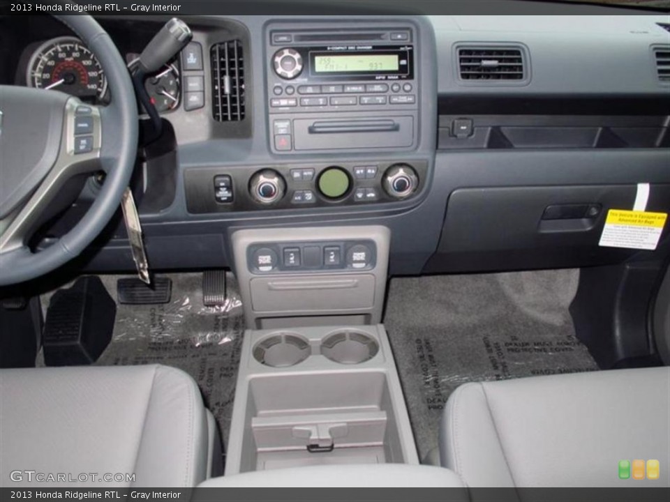 Gray Interior Dashboard for the 2013 Honda Ridgeline RTL #73809287