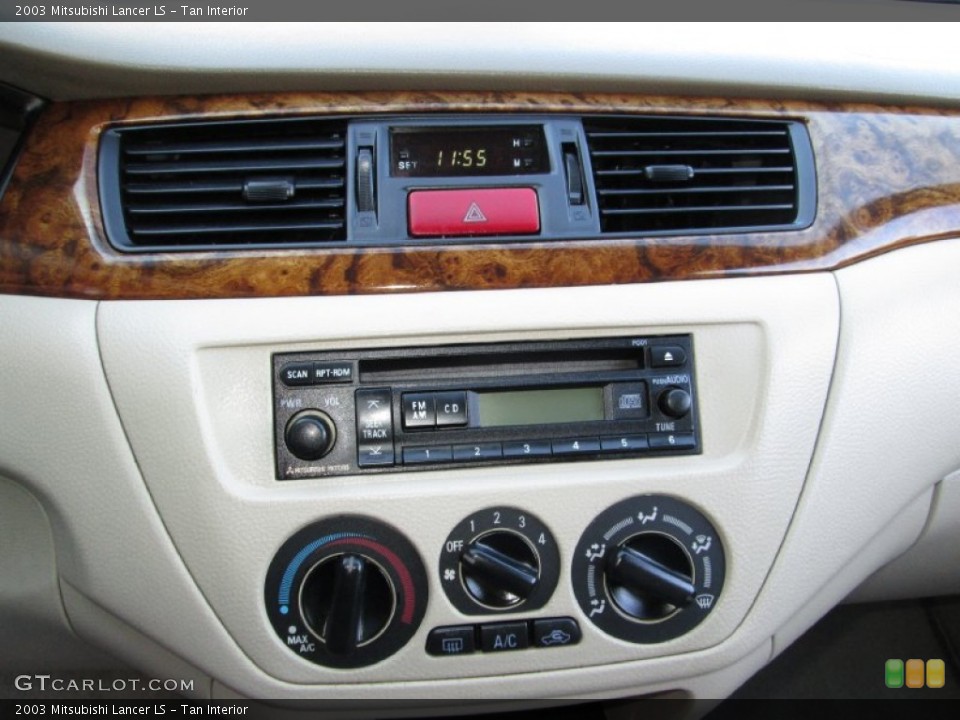 Tan Interior Controls for the 2003 Mitsubishi Lancer LS #73809503