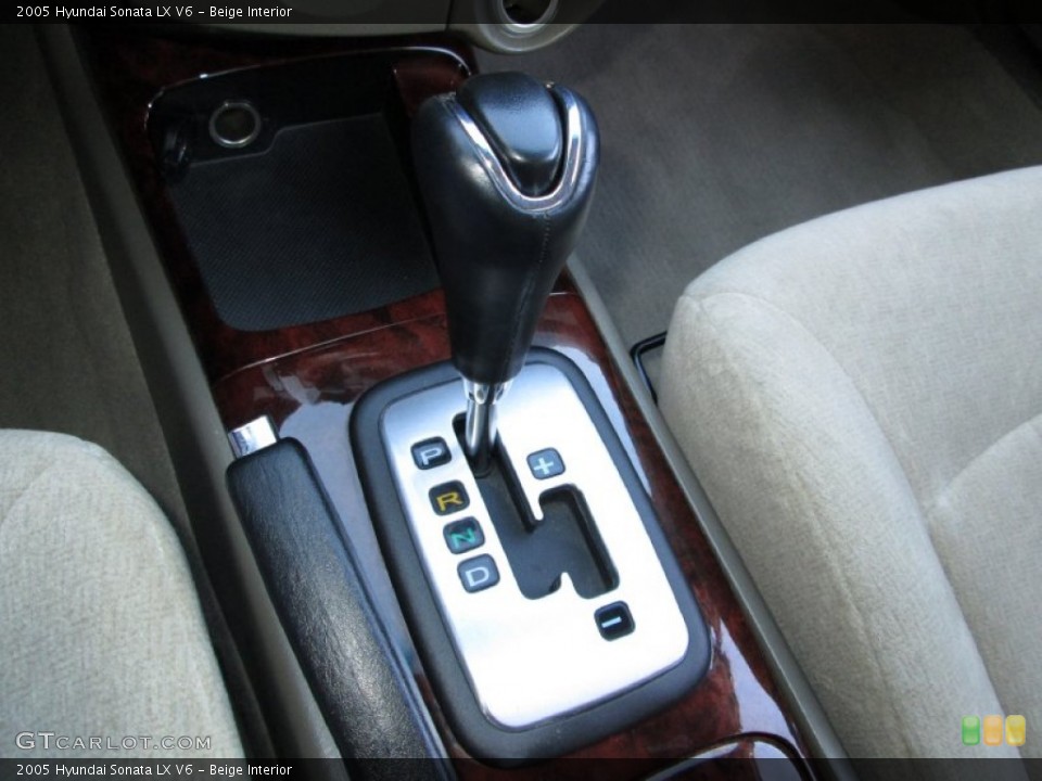 Beige Interior Transmission for the 2005 Hyundai Sonata LX V6 #73810166