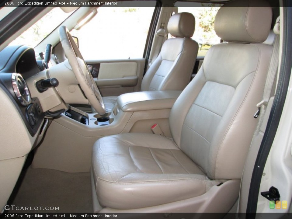 Medium Parchment Interior Front Seat for the 2006 Ford Expedition Limited 4x4 #73810679