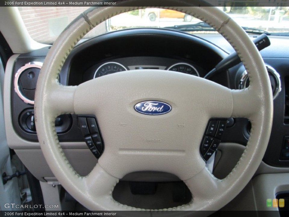 Medium Parchment Interior Steering Wheel for the 2006 Ford Expedition Limited 4x4 #73810925