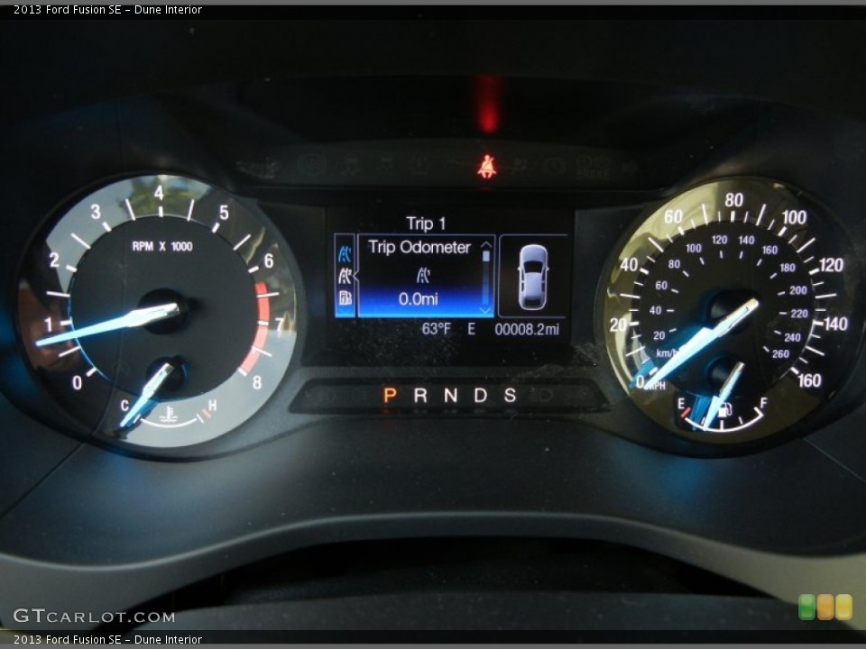Dune Interior Gauges for the 2013 Ford Fusion SE #73811060