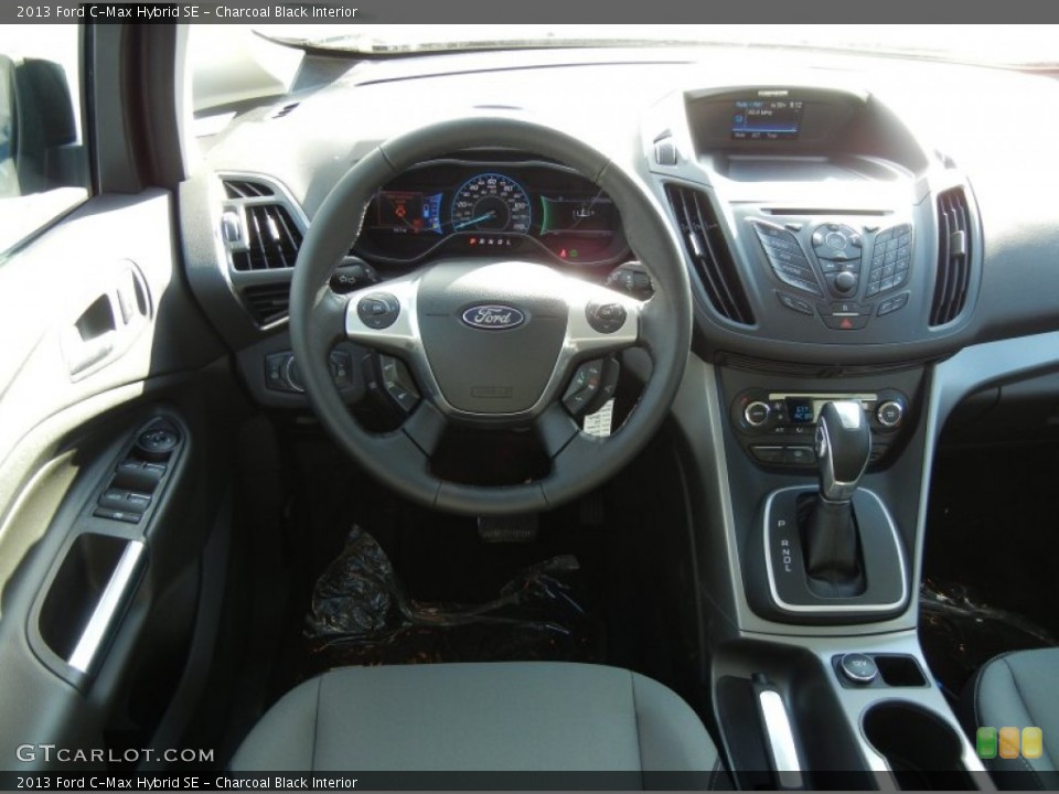 Charcoal Black Interior Dashboard For The 2013 Ford C Max