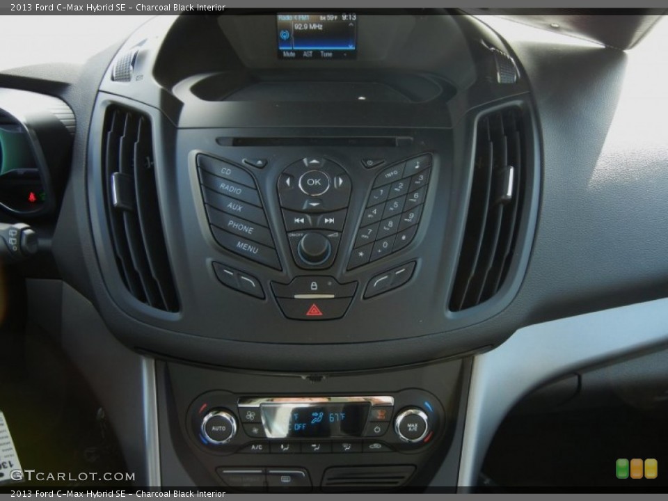 Charcoal Black Interior Controls for the 2013 Ford C-Max Hybrid SE #73812038