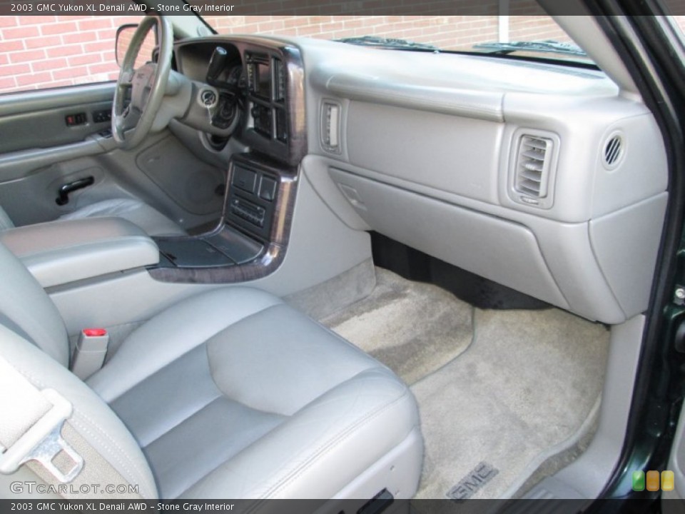 Stone Gray Interior Dashboard for the 2003 GMC Yukon XL Denali AWD #73812059