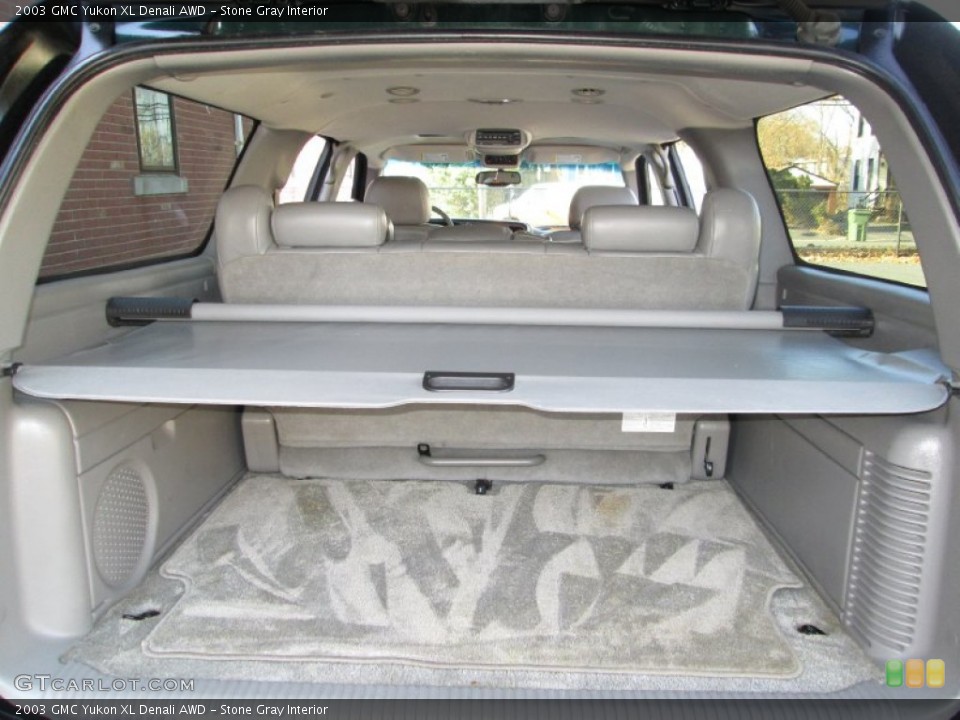 Stone Gray Interior Trunk for the 2003 GMC Yukon XL Denali AWD #73812326