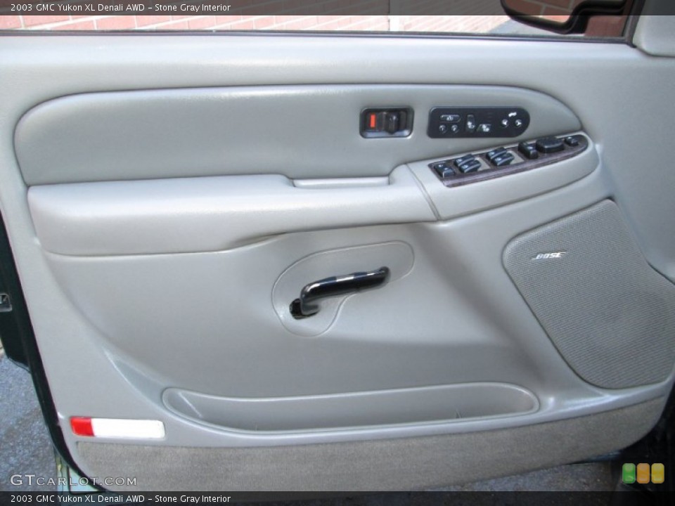 Stone Gray Interior Door Panel for the 2003 GMC Yukon XL Denali AWD #73812359