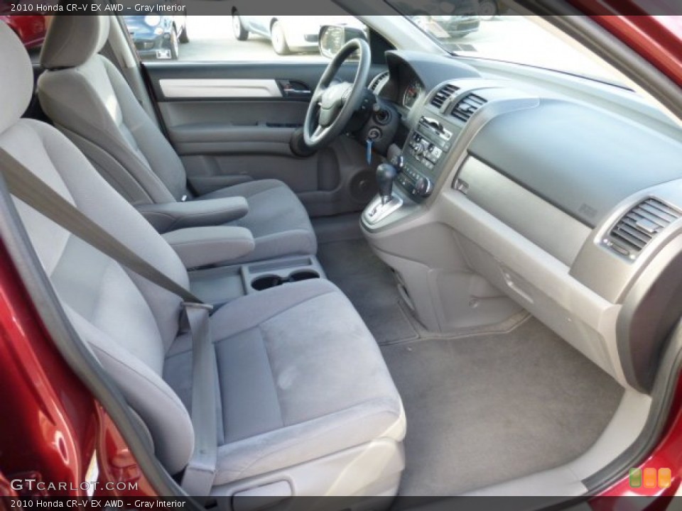 Gray Interior Photo for the 2010 Honda CR-V EX AWD #73812980
