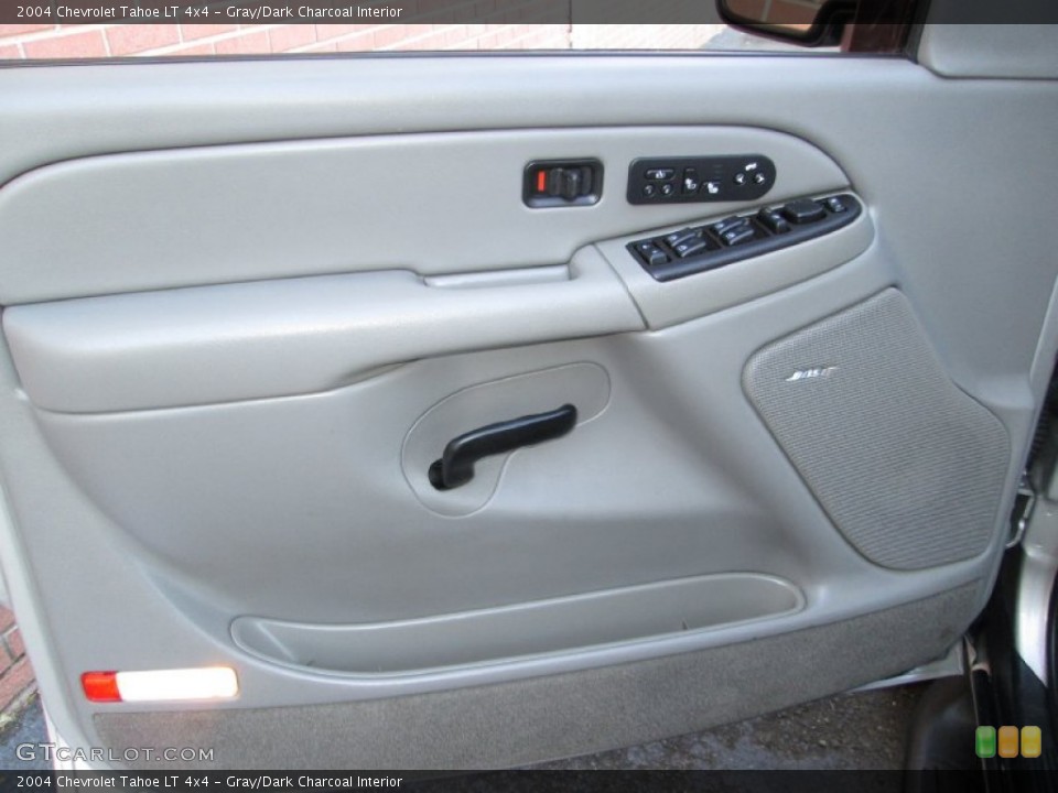 Gray/Dark Charcoal Interior Door Panel for the 2004 Chevrolet Tahoe LT 4x4 #73813044