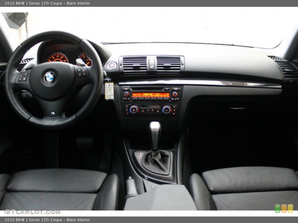 Black Interior Dashboard for the 2010 BMW 1 Series 135i Coupe #73813076