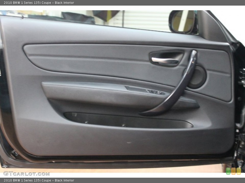 Black Interior Door Panel for the 2010 BMW 1 Series 135i Coupe #73813169