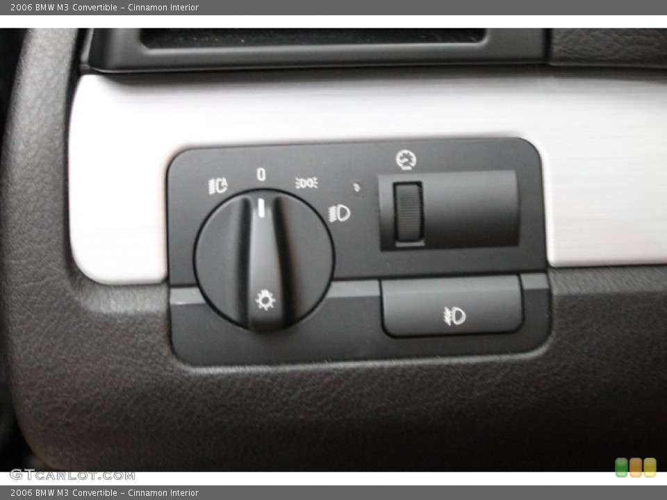 Cinnamon Interior Controls for the 2006 BMW M3 Convertible #73813979
