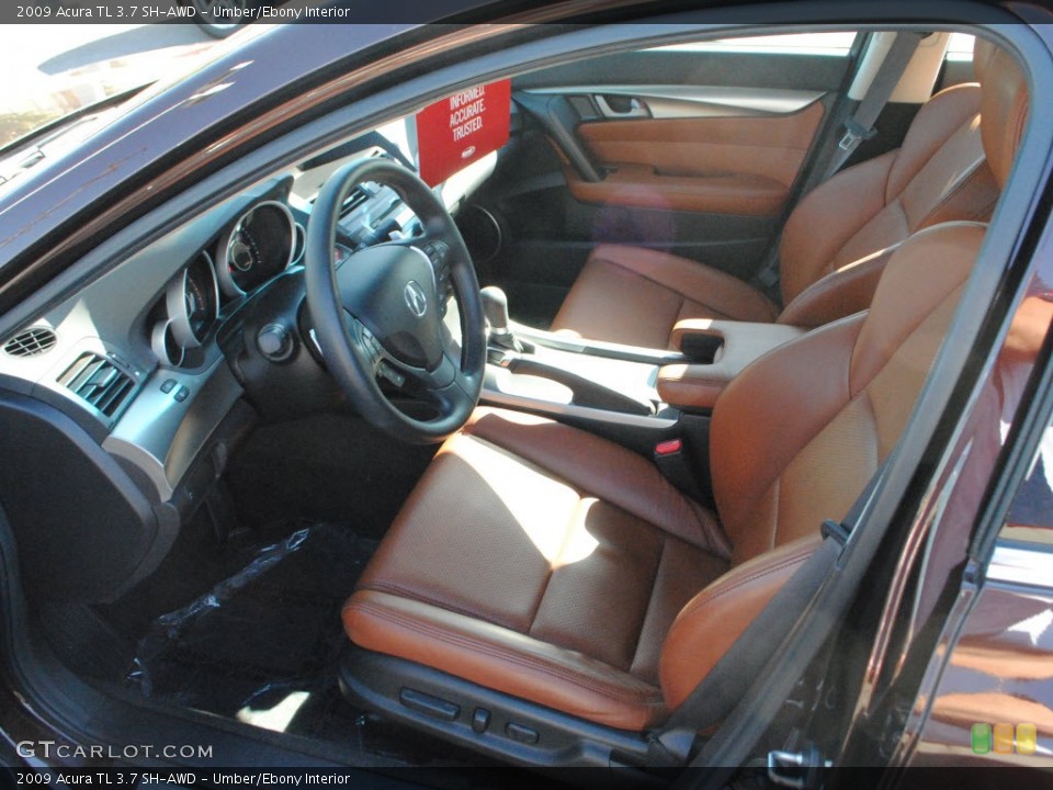 Umber/Ebony Interior Photo for the 2009 Acura TL 3.7 SH-AWD #73815311