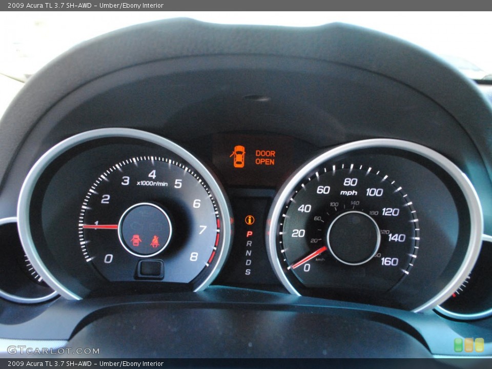 Umber/Ebony Interior Gauges for the 2009 Acura TL 3.7 SH-AWD #73815386