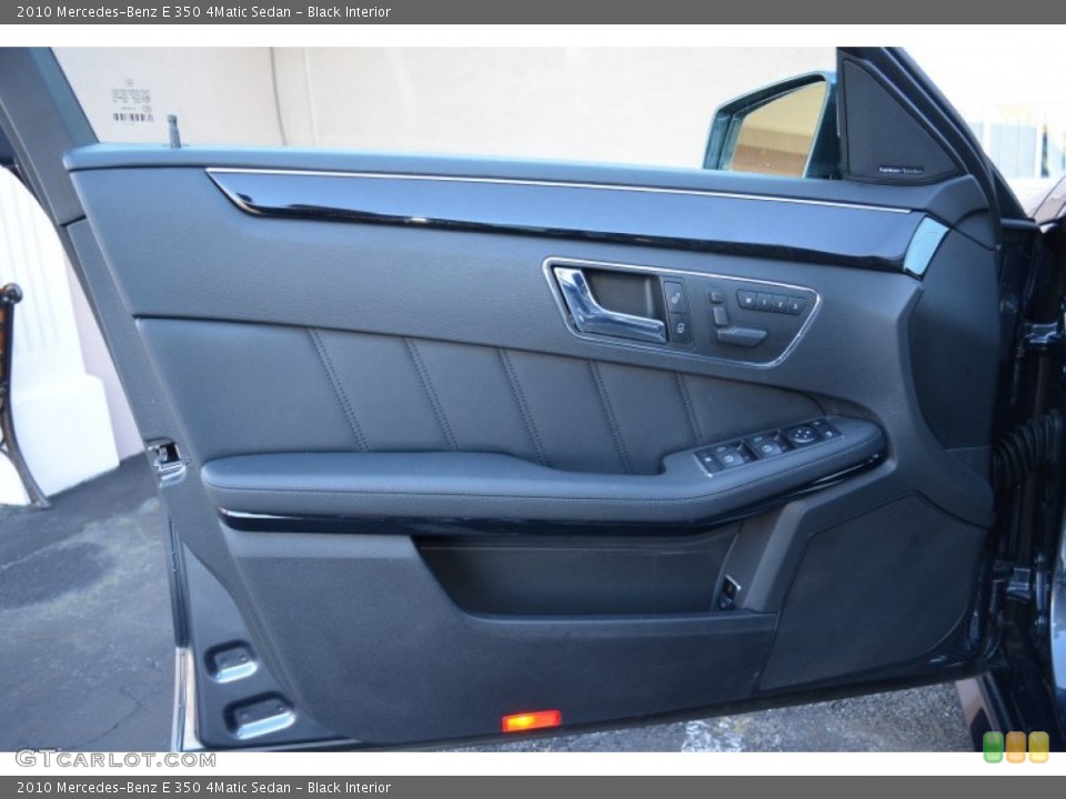 Black Interior Door Panel for the 2010 Mercedes-Benz E 350 4Matic Sedan #73816898