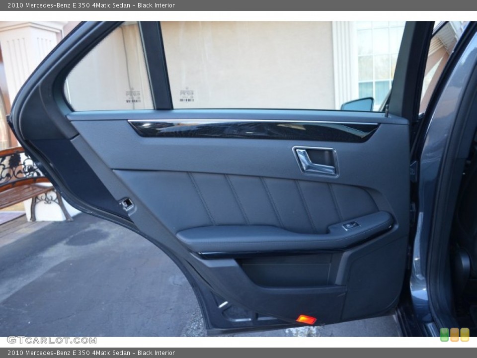Black Interior Door Panel for the 2010 Mercedes-Benz E 350 4Matic Sedan #73816907