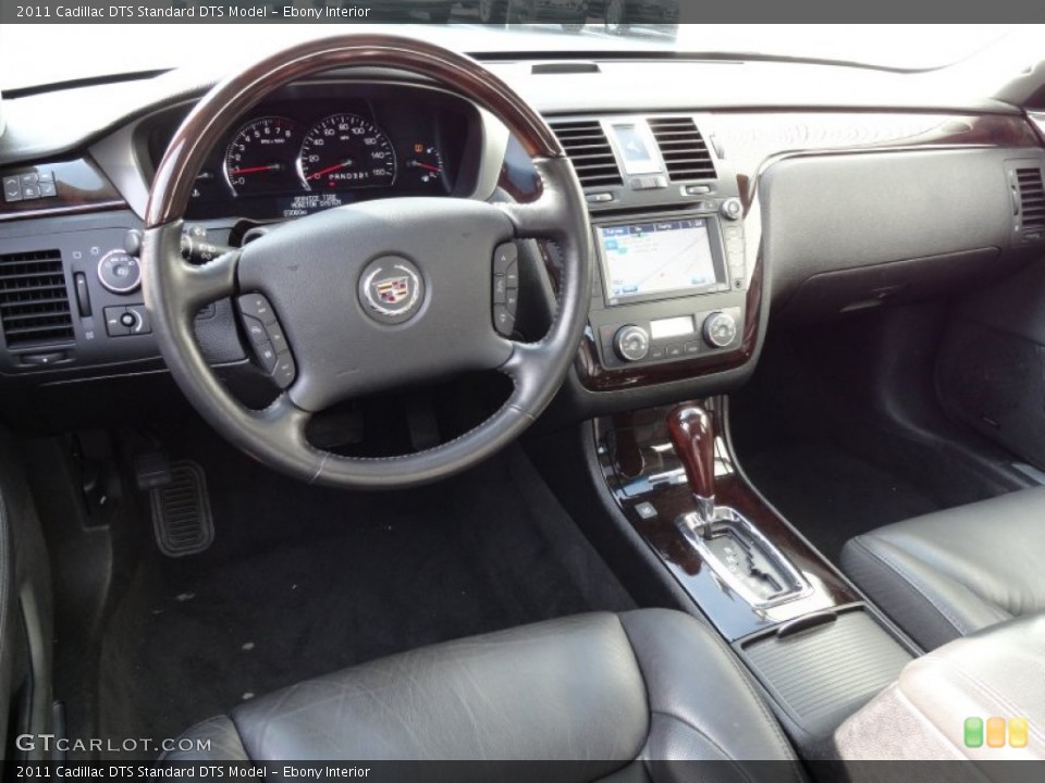Ebony Interior Dashboard for the 2011 Cadillac DTS  #73818035