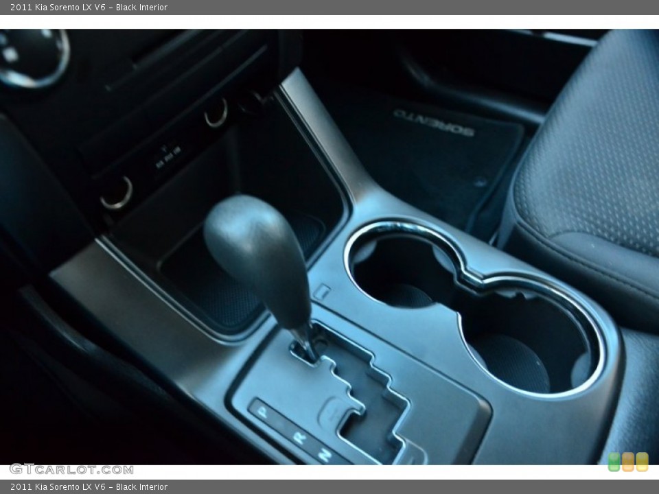 Black Interior Transmission for the 2011 Kia Sorento LX V6 #73819061