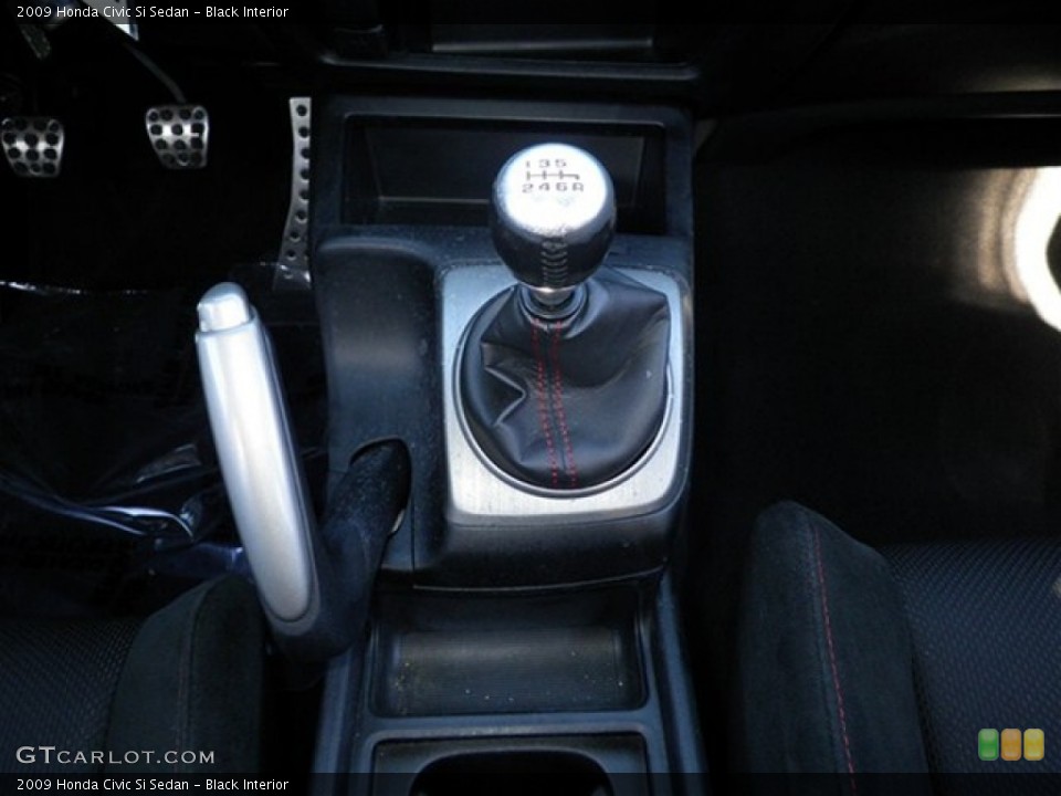 Black Interior Transmission for the 2009 Honda Civic Si Sedan #73821770