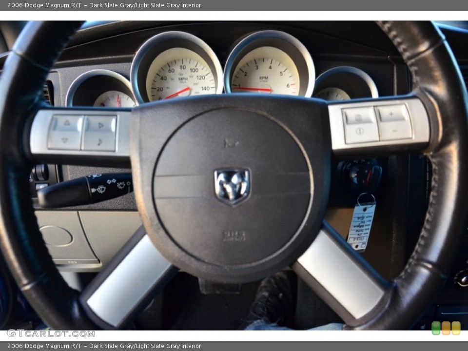 Dark Slate Gray/Light Slate Gray Interior Steering Wheel for the 2006 Dodge Magnum R/T #73822940