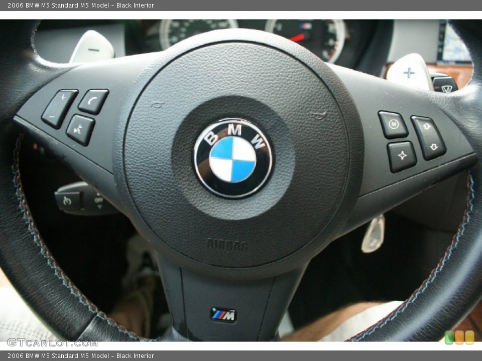 Black Interior Controls for the 2006 BMW M5  #73823293