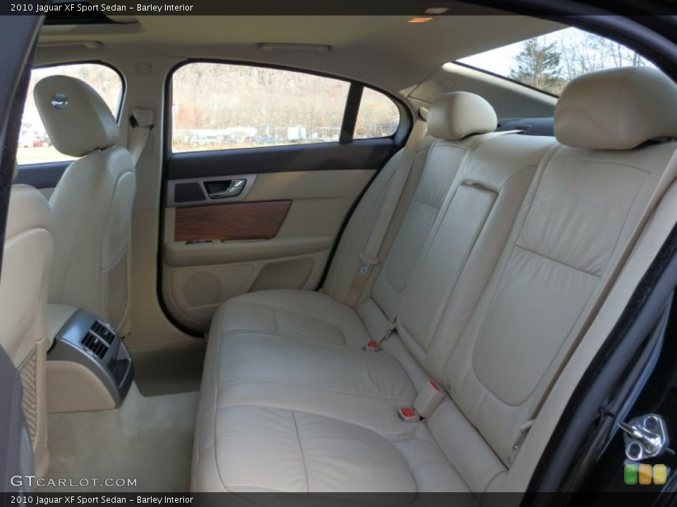 Barley Interior Rear Seat for the 2010 Jaguar XF Sport Sedan #73827300