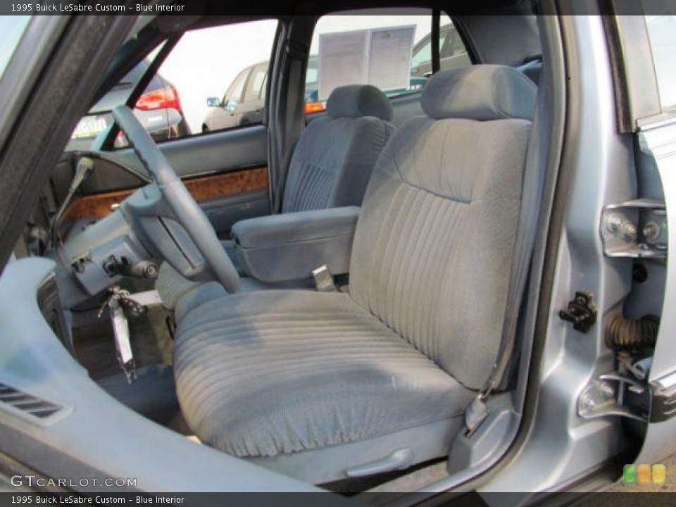 Blue Interior Front Seat for the 1995 Buick LeSabre Custom #73828076
