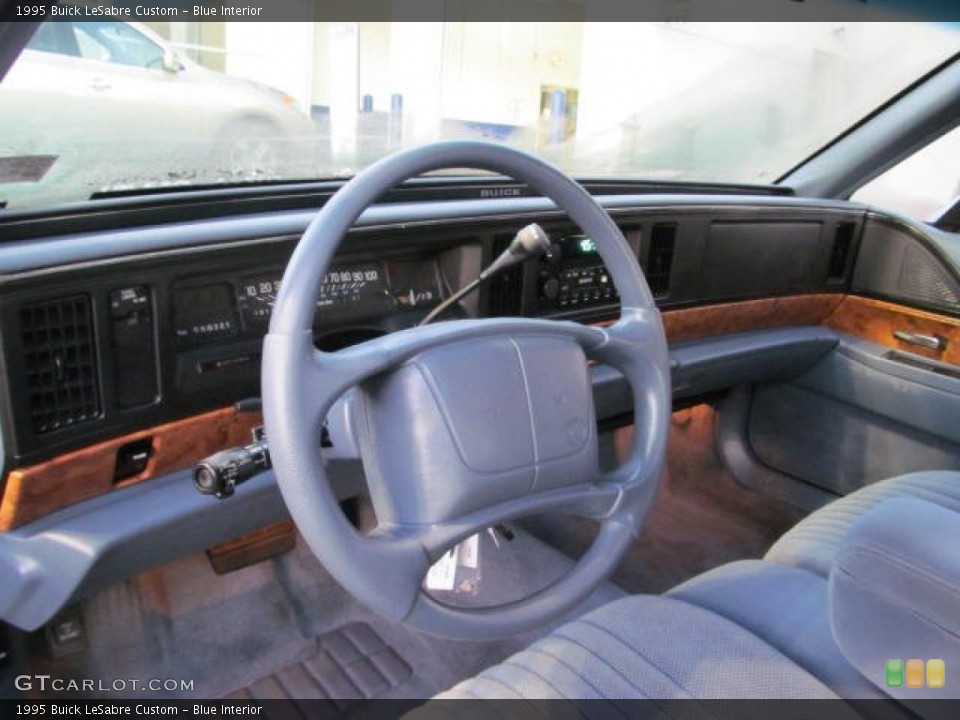 Blue Interior Prime Interior for the 1995 Buick LeSabre Custom #73828127